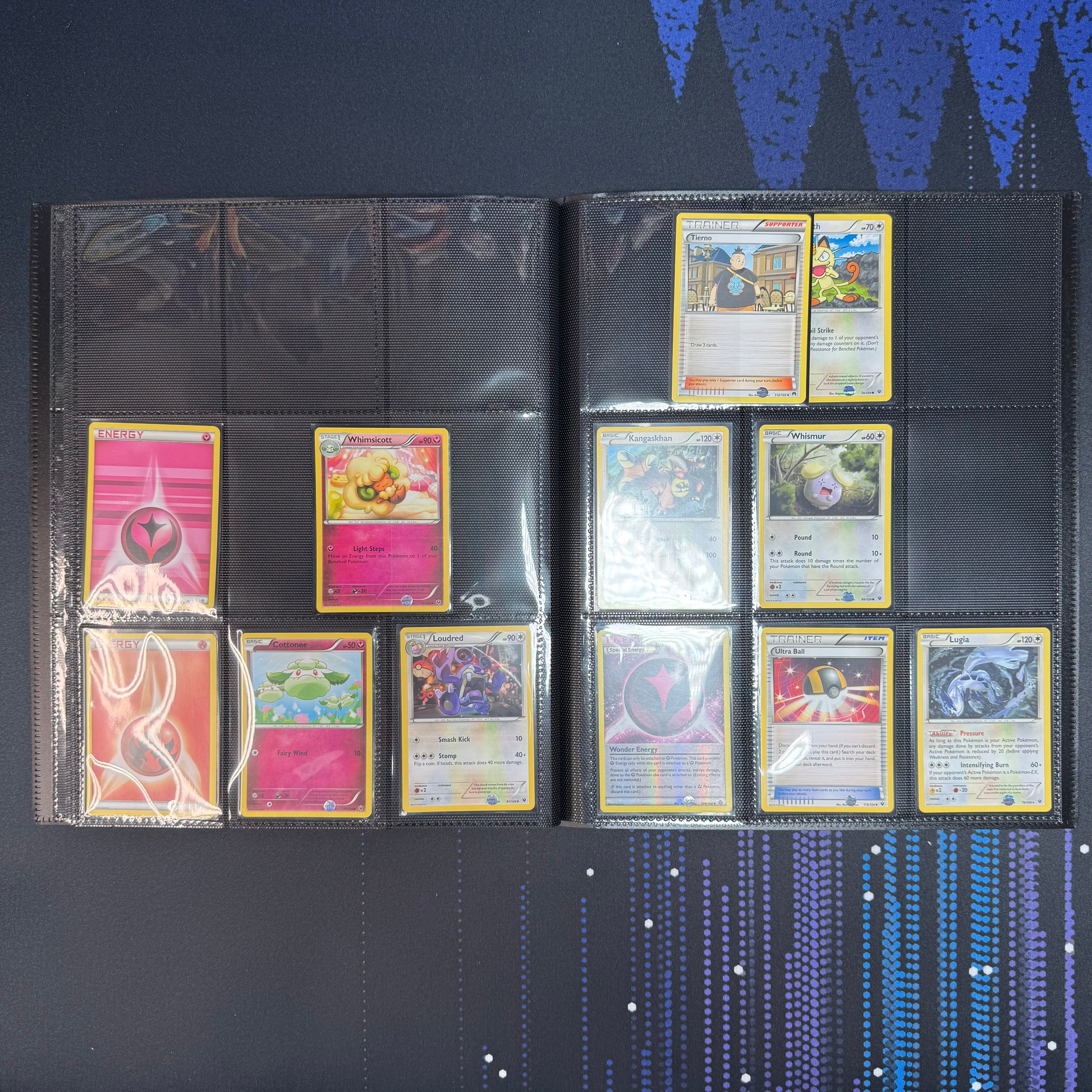 FrostyVoid FrostGuard – 9-Pocket TCG Card Binder (360 Card Capacity)