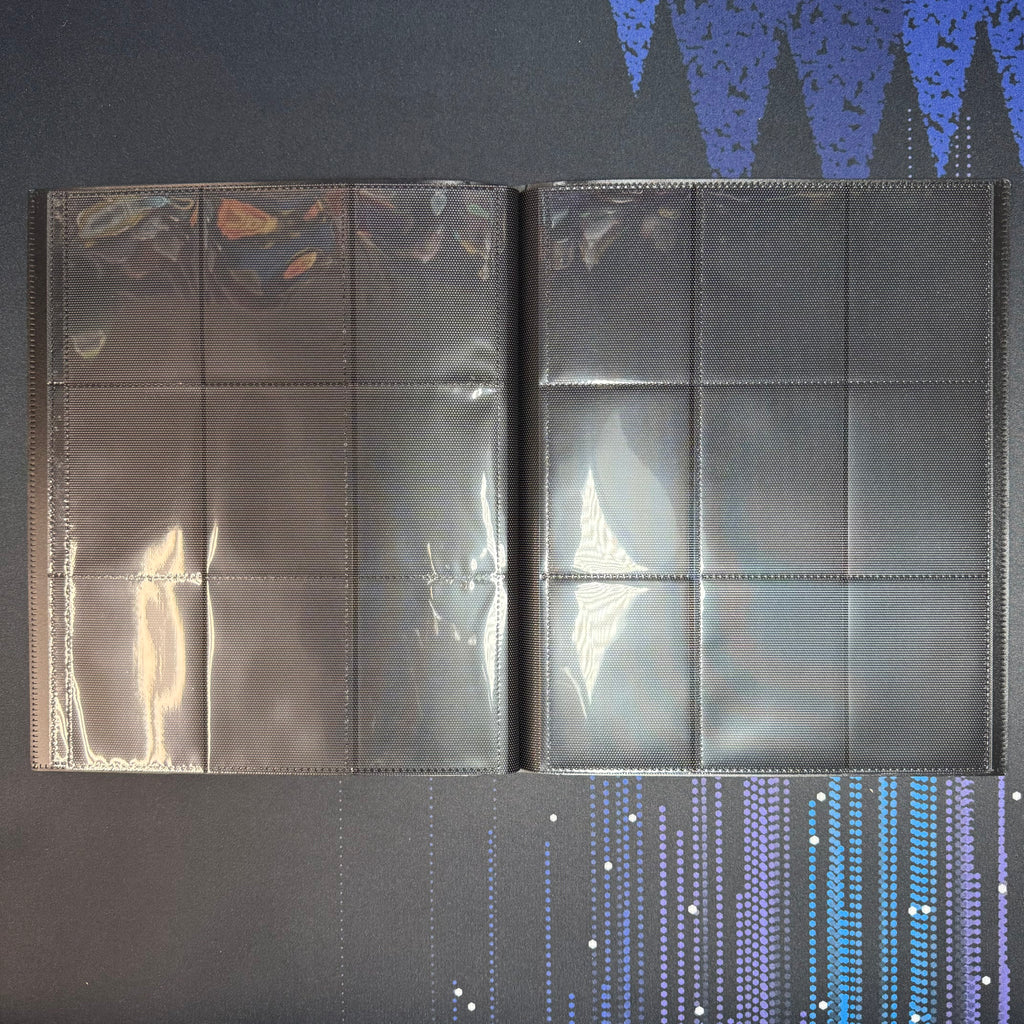 FrostyVoid FrostGuard – 9-Pocket TCG Card Binder (360 Card Capacity)