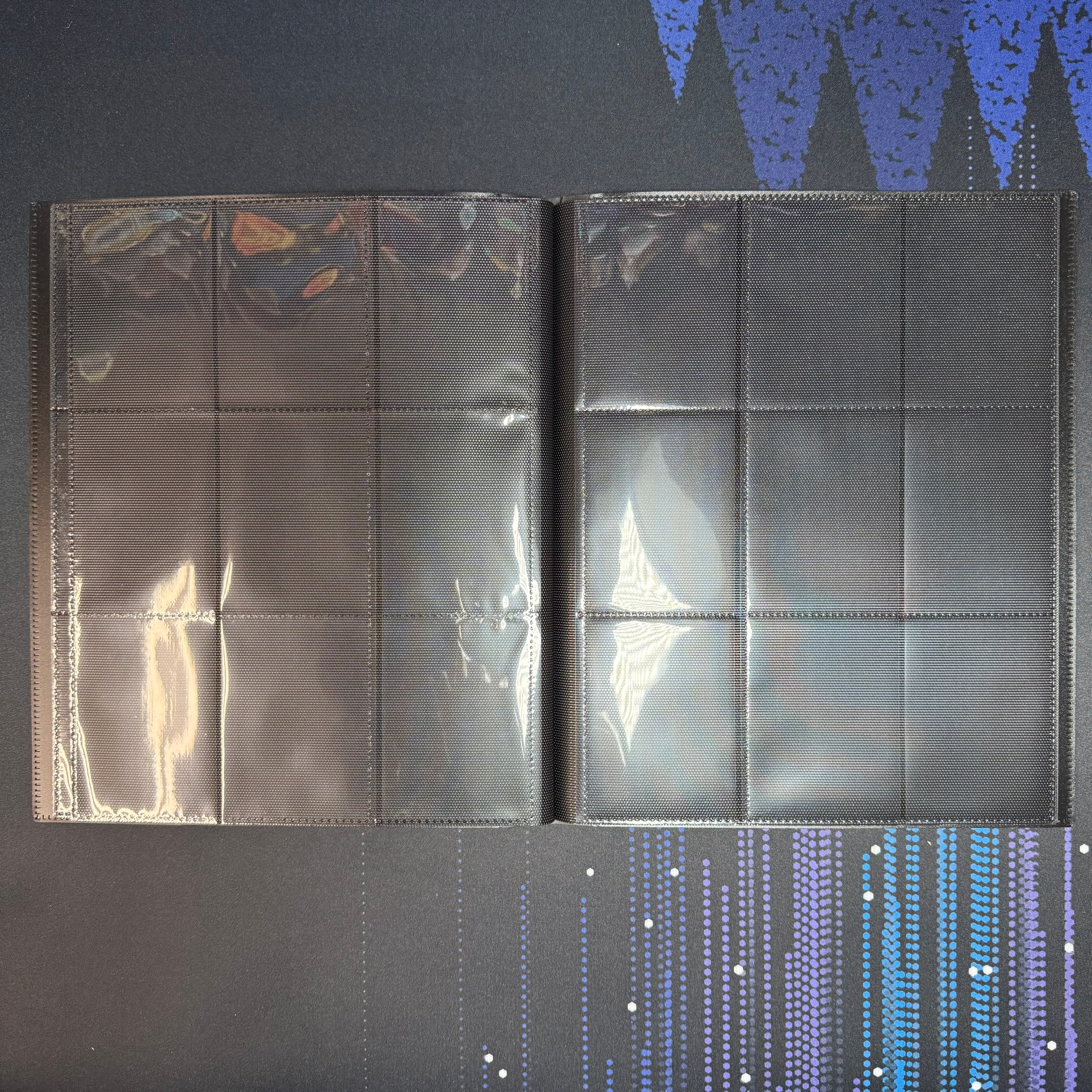FrostyVoid FrostGuard – 9-Pocket TCG Card Binder (360 Card Capacity)