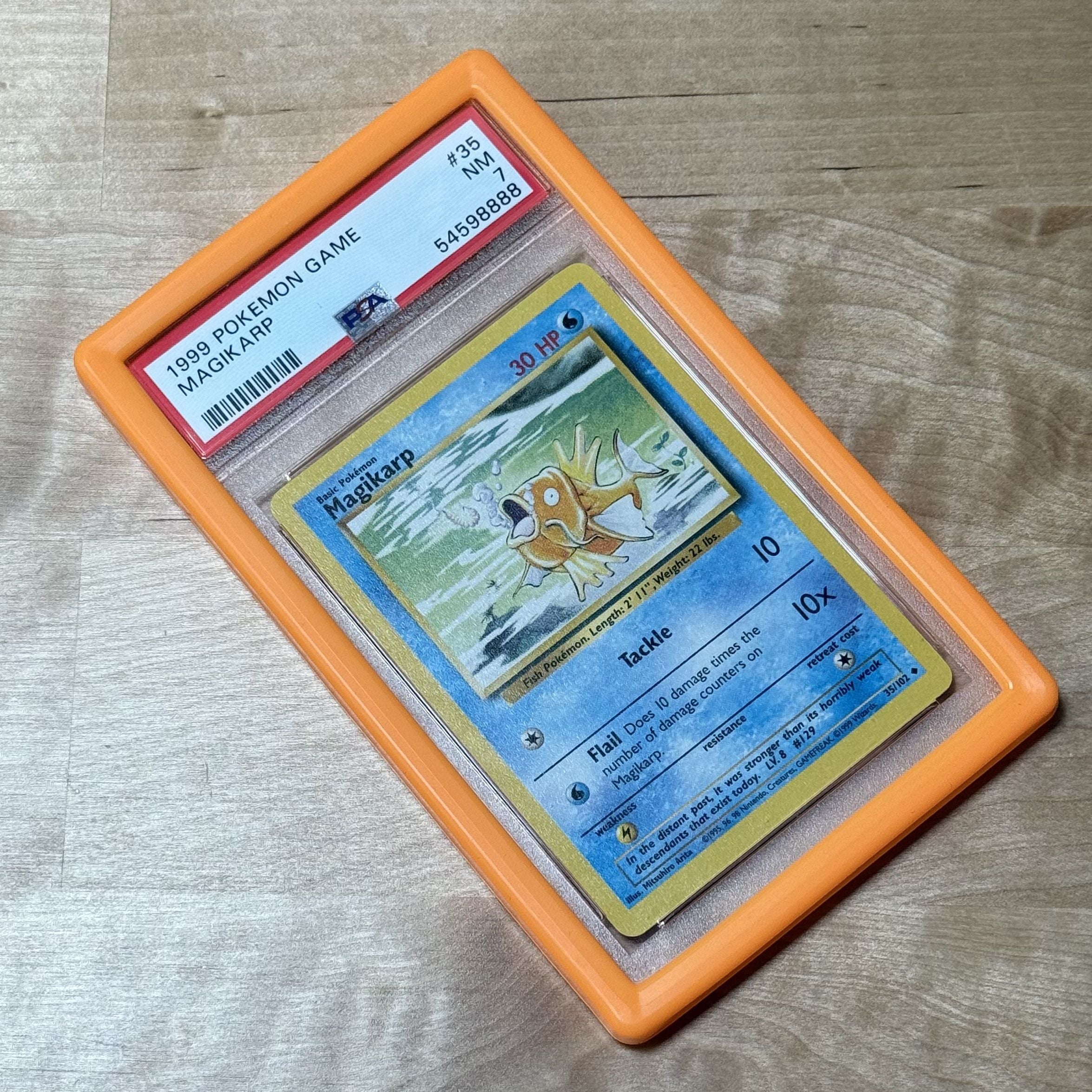 FrostyVoid FrostGuard – Silicone Bumper Card Guard for PSA Graded Slabs