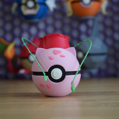Bulbasaur (Rose) Monster Ball