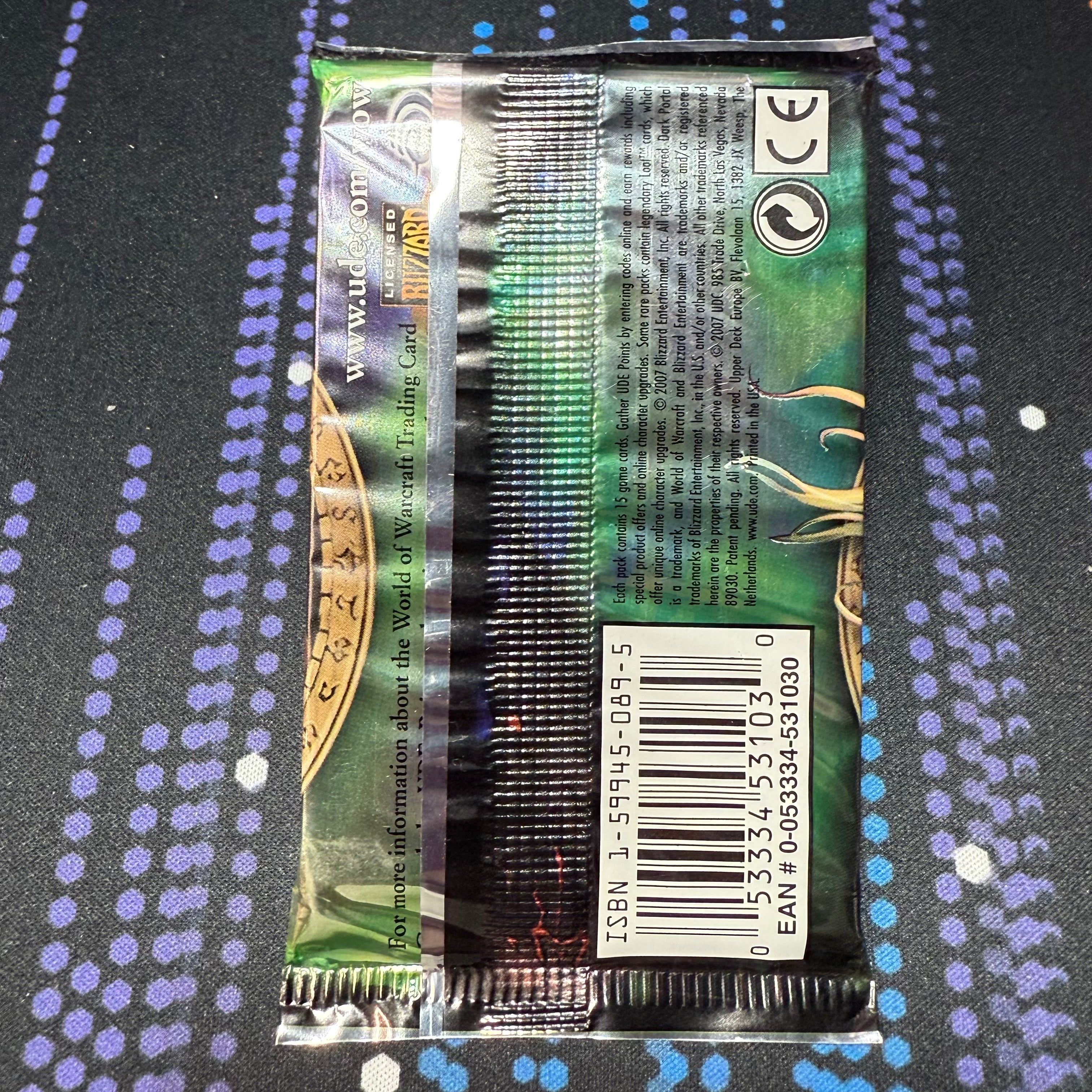 Through The Dark Portal Booster Pack - World of Warcraft Trading Card Game