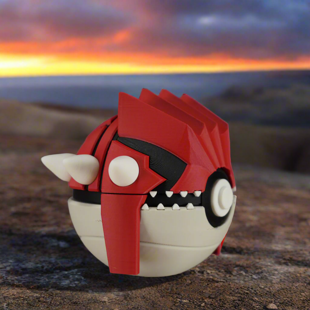 (383) Earthwake Flameburrower - Monster Ball