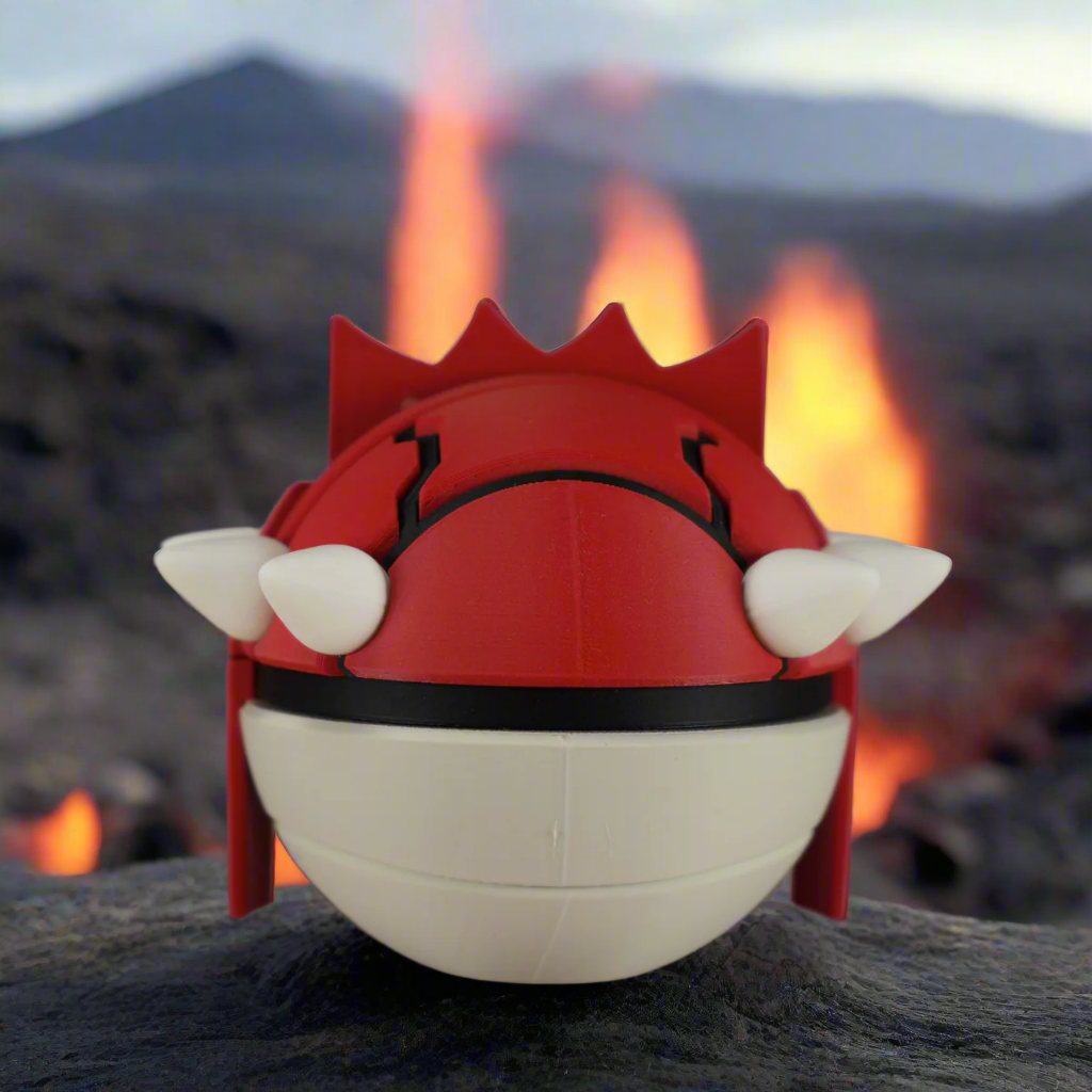 (383) Earthwake Flameburrower - Monster Ball