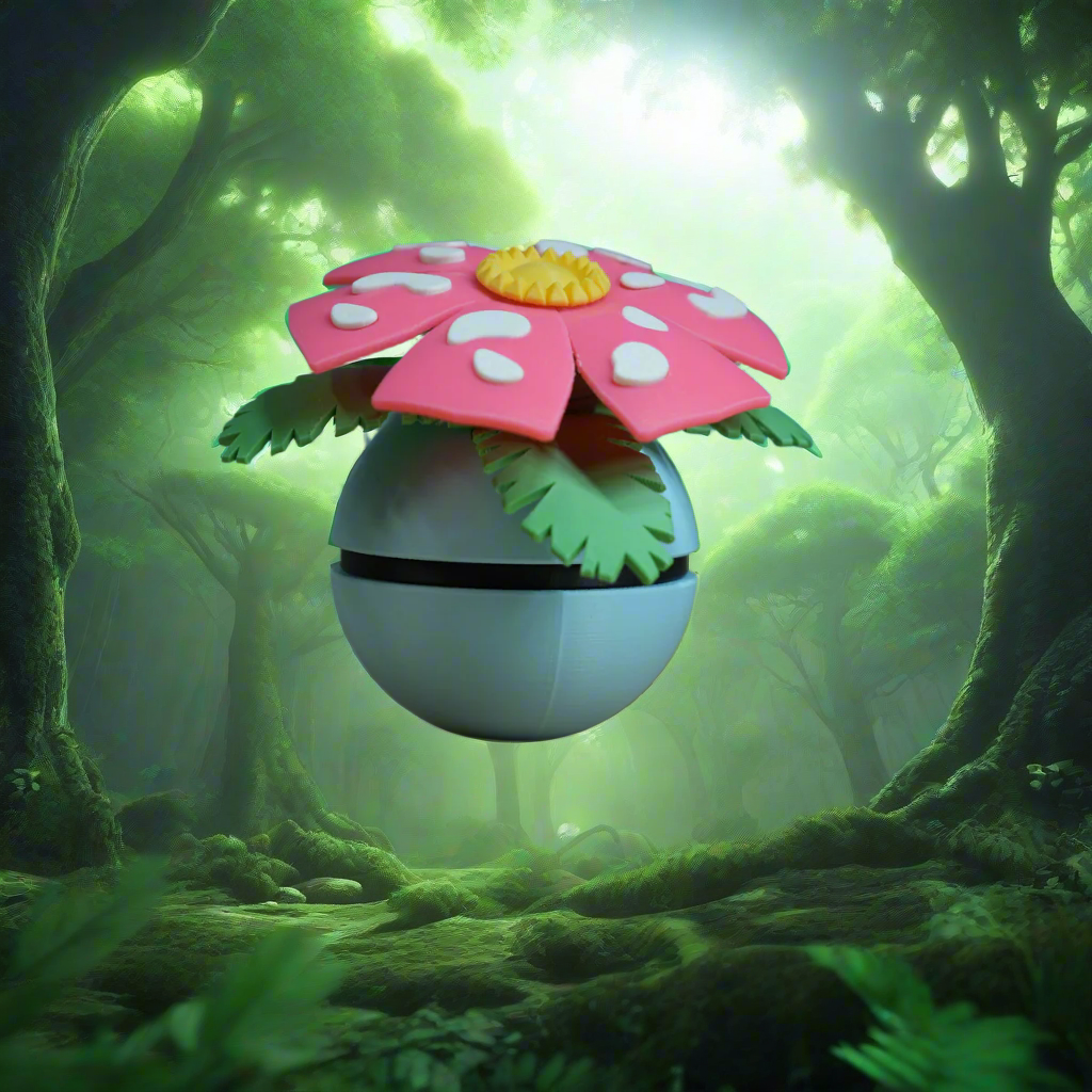 (003) Floraspire Bloomlord Monster Ball