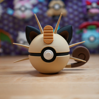 Meowth Monster Ball