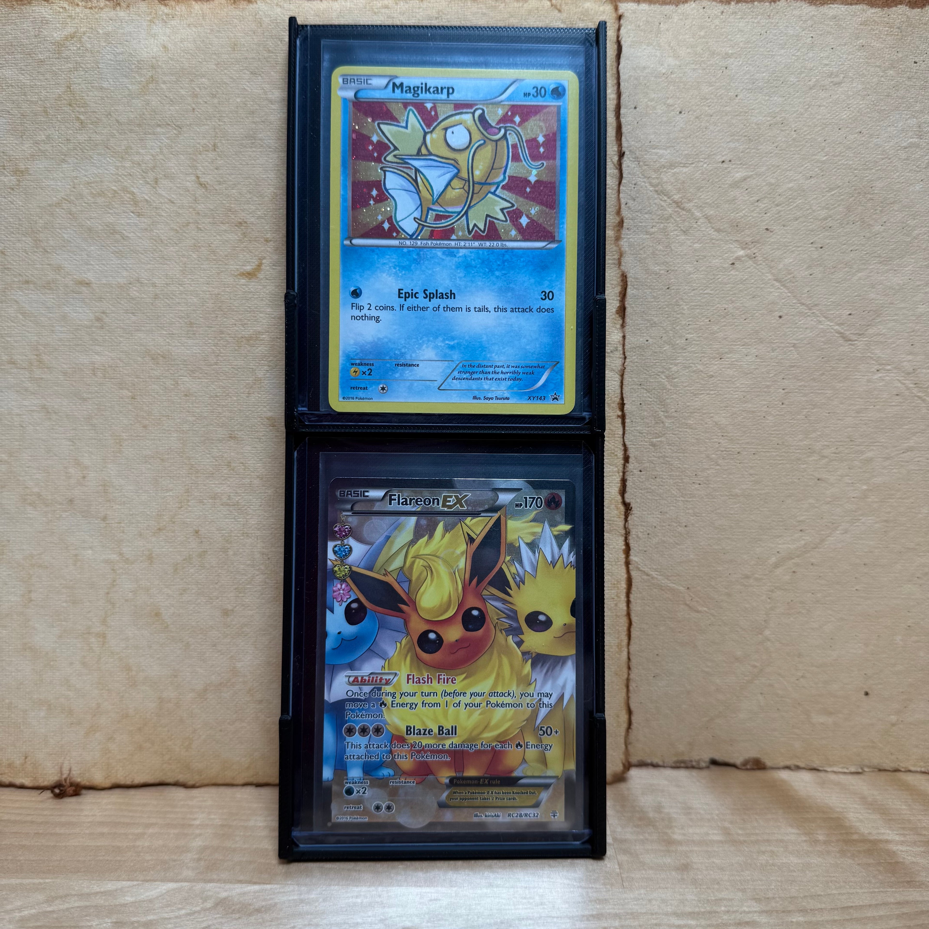 Modular TCG Wall Display Frame - Toploader Edition