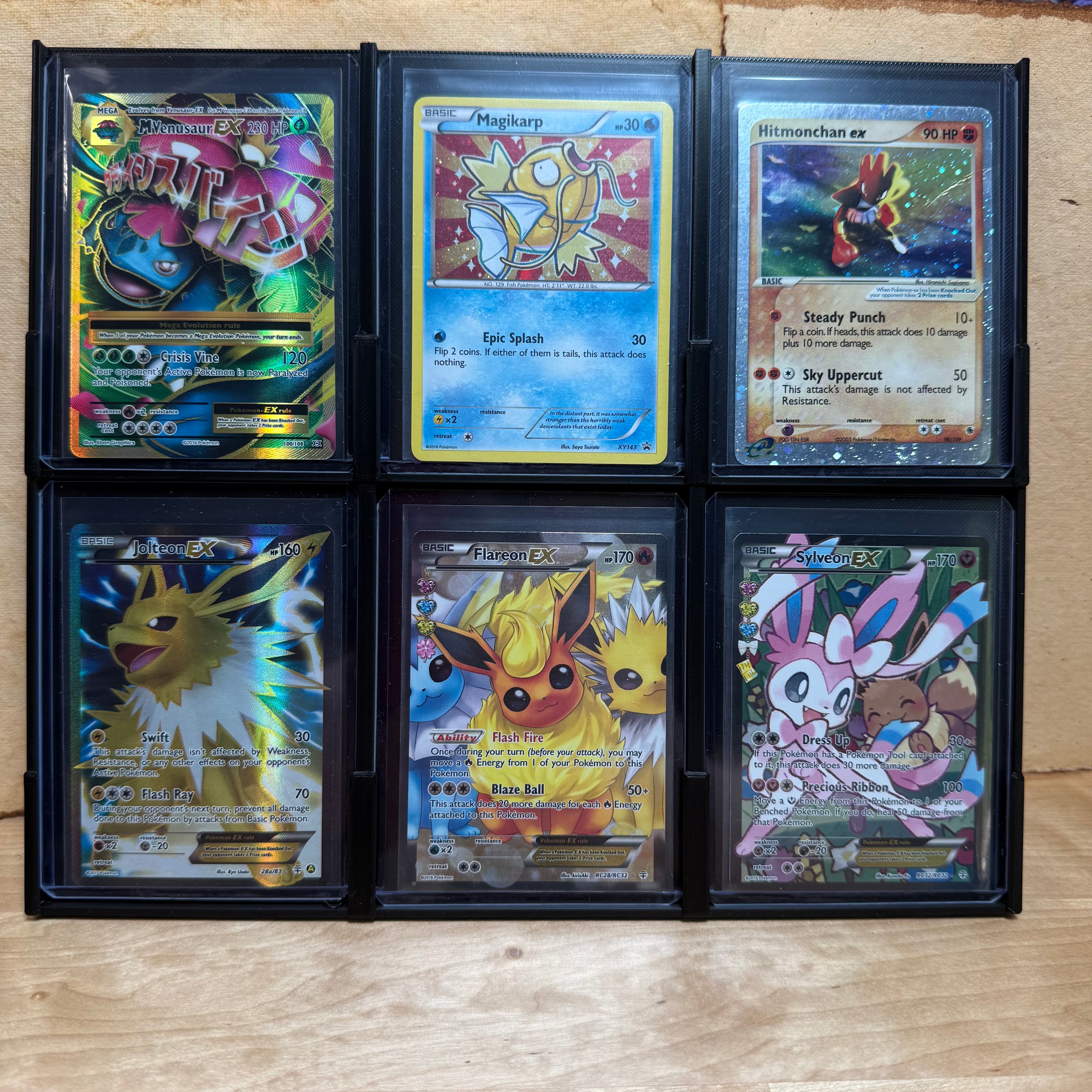 pokemon card wall display case Modular TCG Wall Display Frame
