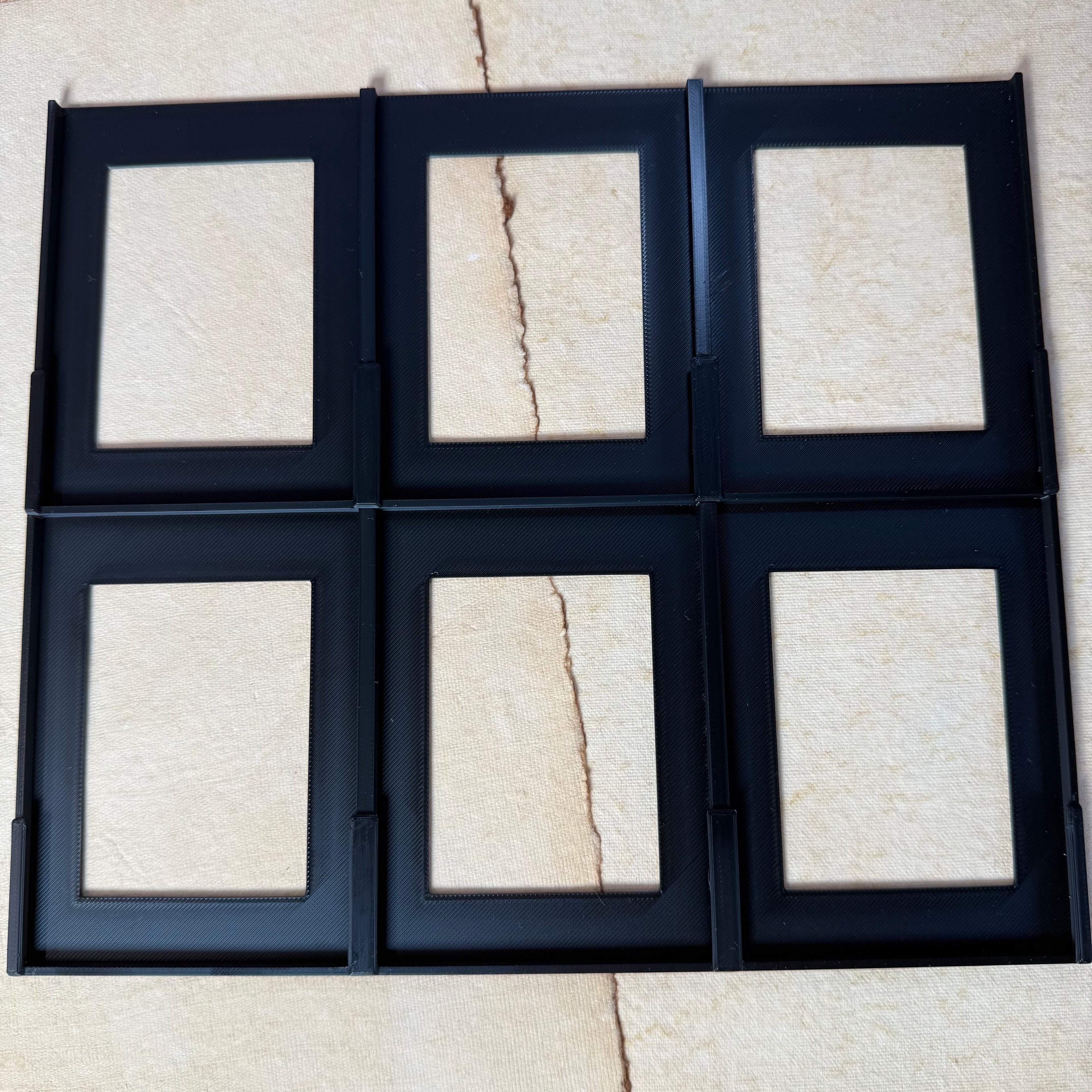 Modular TCG Wall Display Frame - Toploader Edition