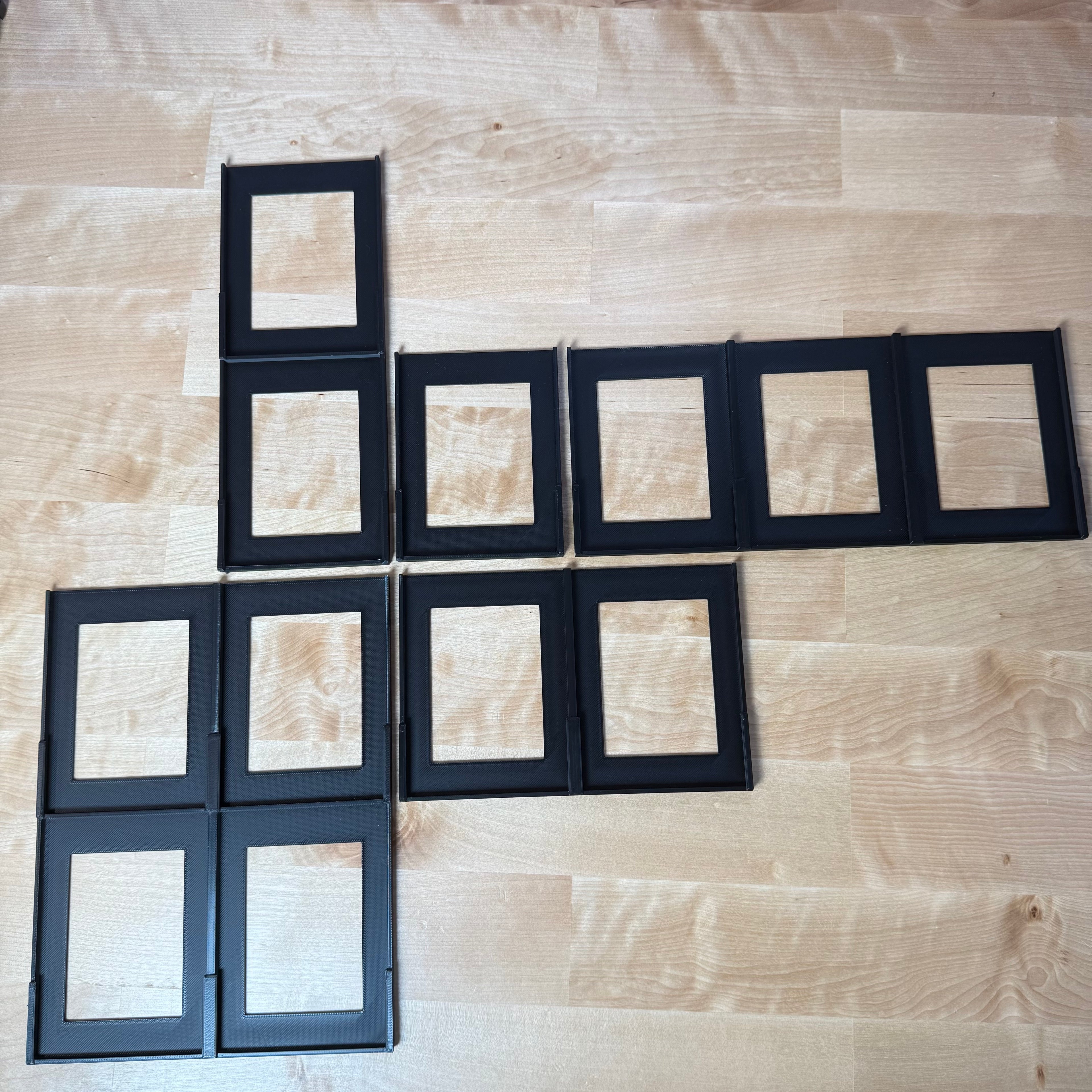 Modular TCG Wall Display Frame - Toploader Edition