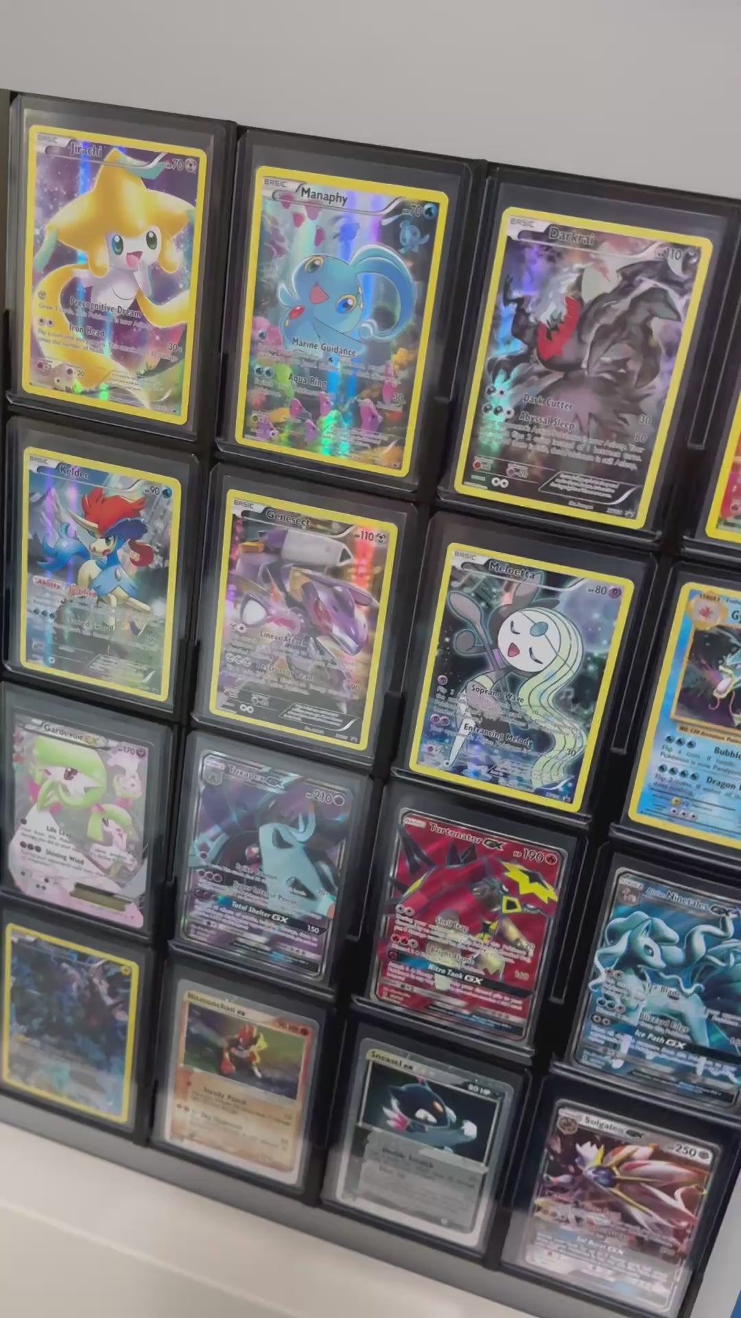 Modular TCG Wall Display Frame - Toploader Edition