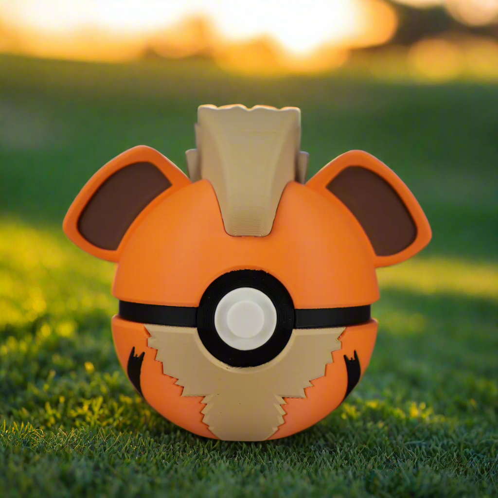 (058) Pyrehound Scout - Monster Ball