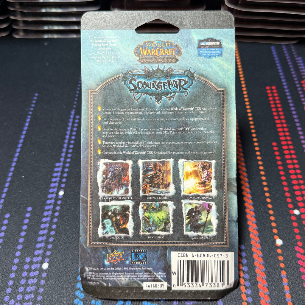 Scourgewar Blister Pack - World of Warcraft Trading Card Game