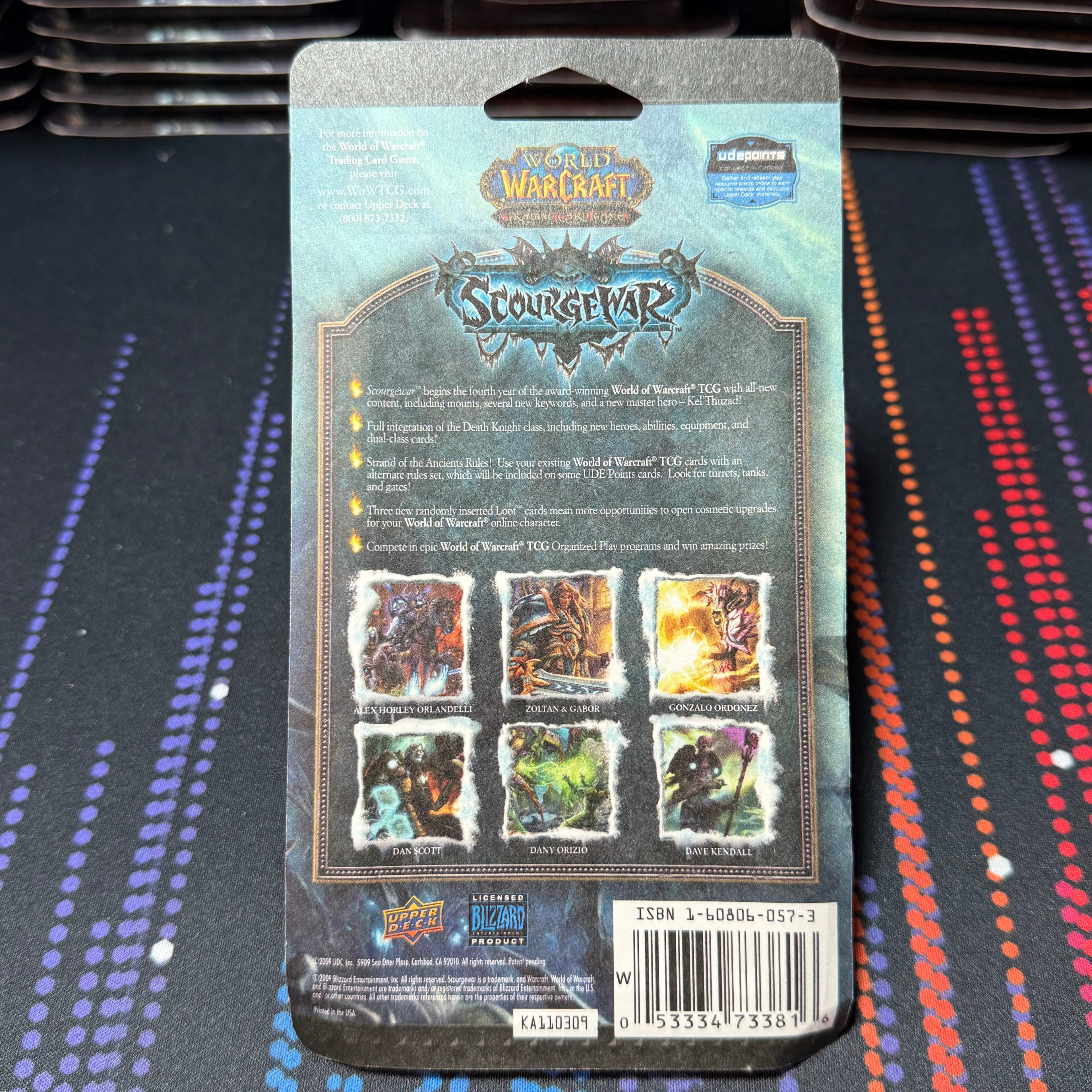 Scourgewar Blister Pack - World of Warcraft Trading Card Game