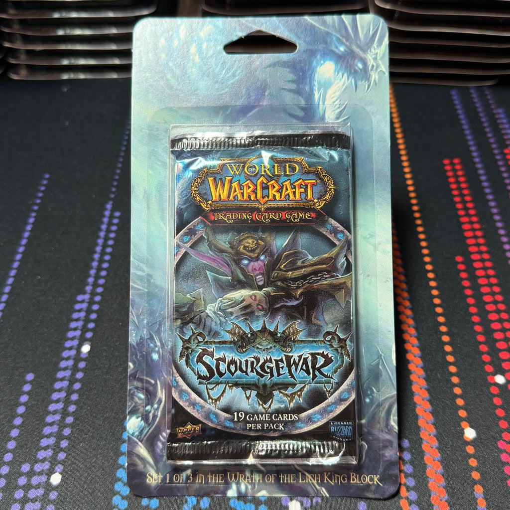 Scourgewar Blister Pack - World of Warcraft Trading Card Game
