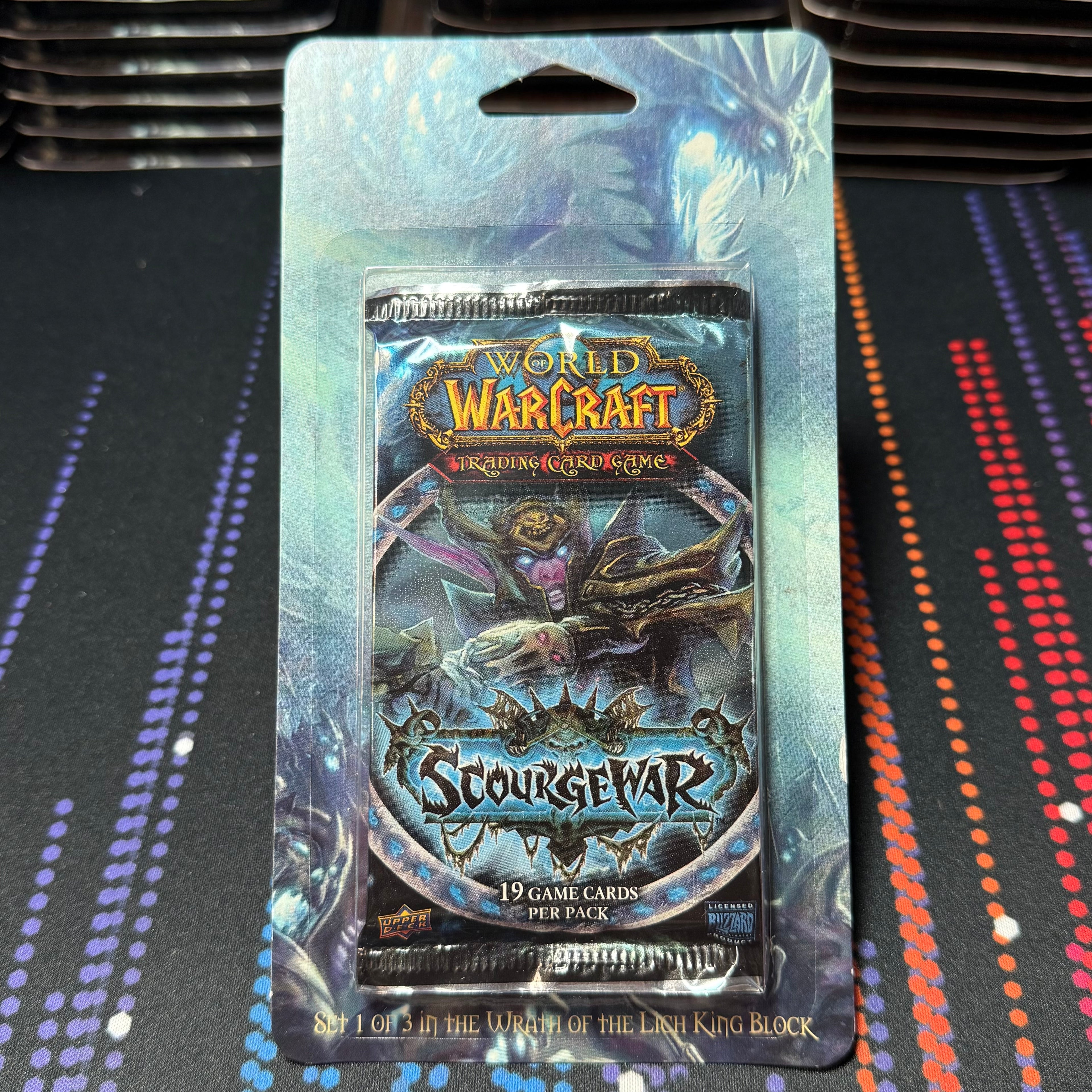 Scourgewar Blister Pack - World of Warcraft Trading Card Game