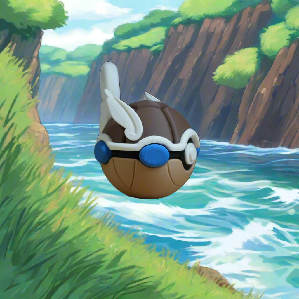 (008) Shellstream Crest - Monster Ball