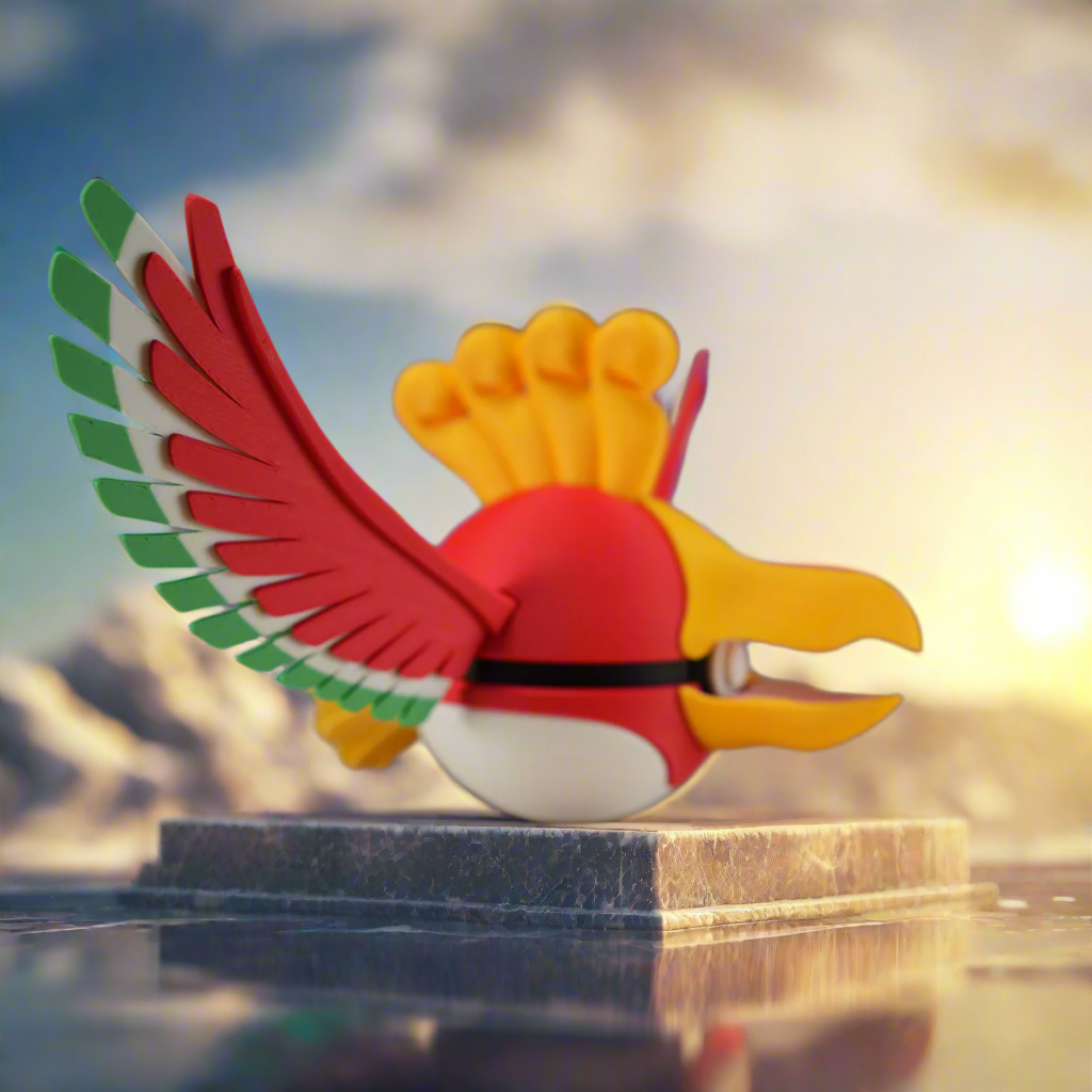 (250) Skywake Flamebearer - Monster Ball