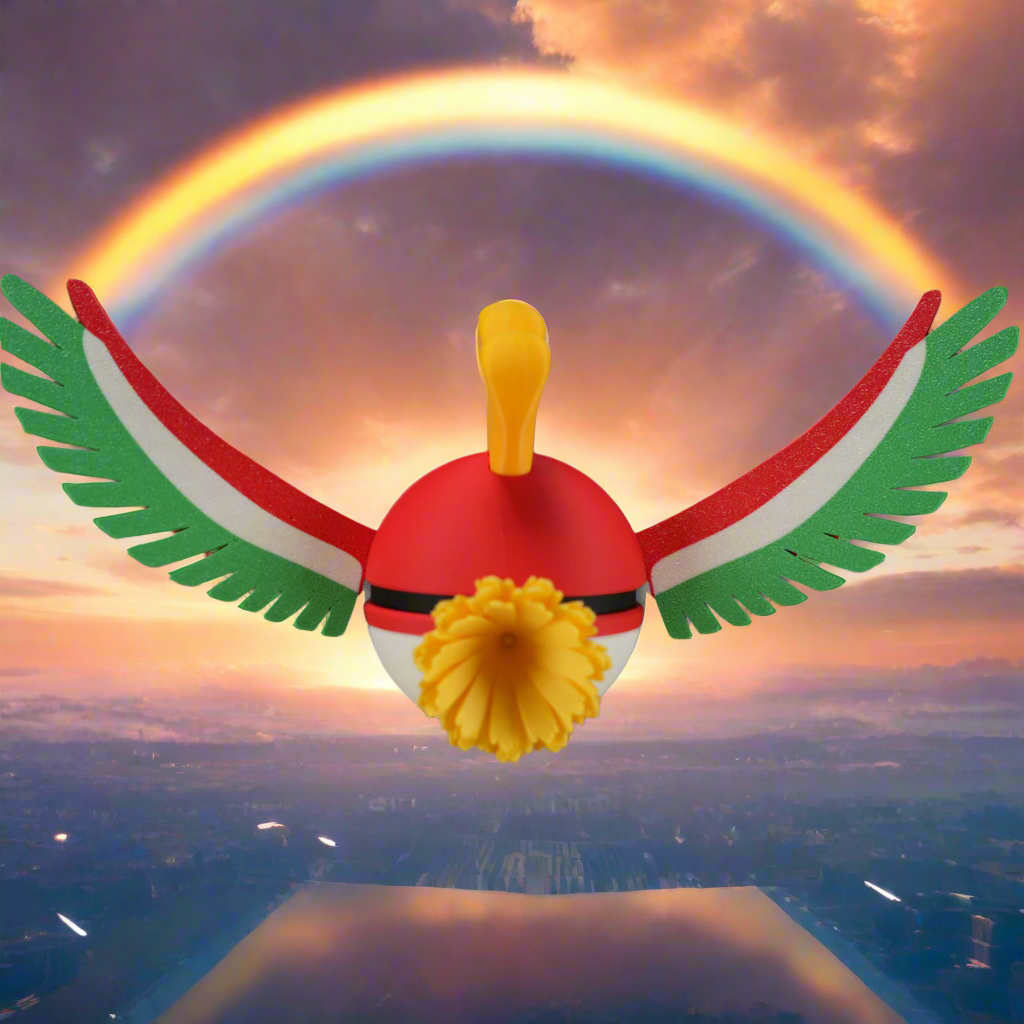 (250) Skywake Flamebearer - Monster Ball