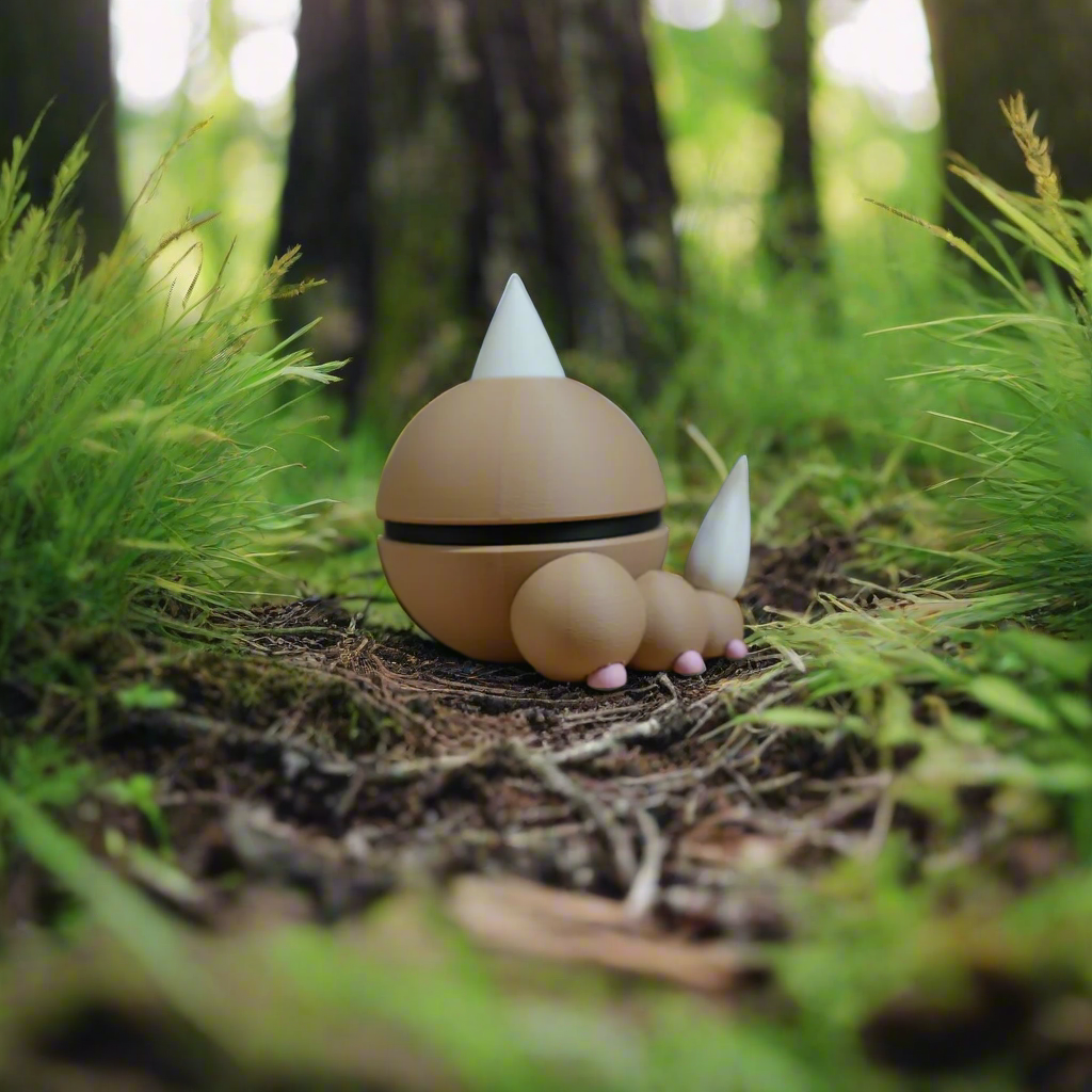 (013) Stingroot Grub - Monster Ball