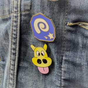 Popcorn Enamel Pin